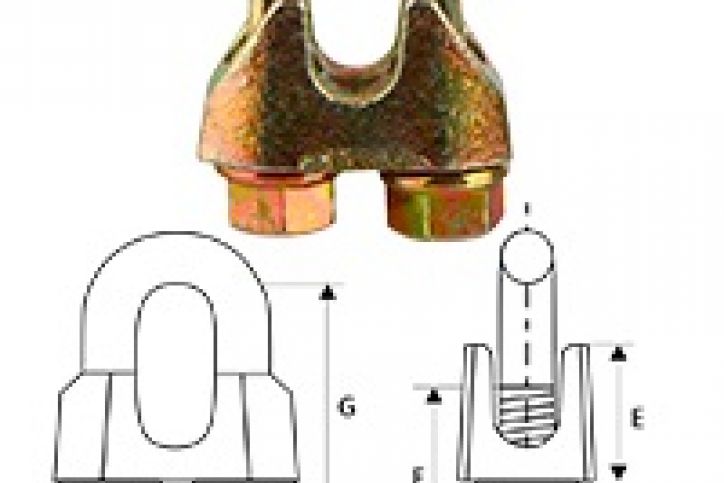 Зажим троса din 1142. Зажим для троса din 1142. Зажим канатный №40 (грузовой din 1142). Зажим e-6260 30 din1142.